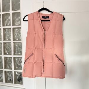 MaxMara Weekend Pink Puffer Vest